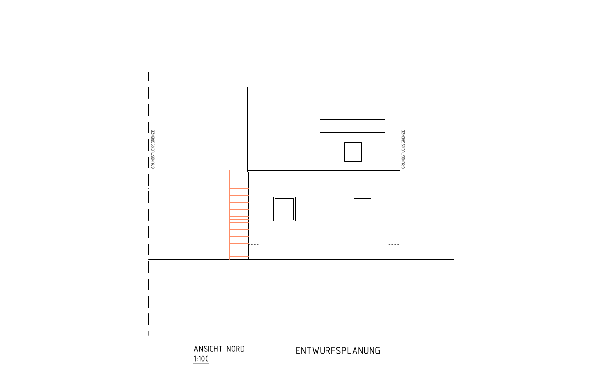 Seitenansicht S&uuml;d